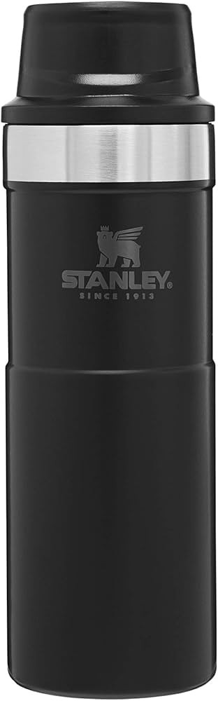 Stanley Classic Trigger Action Travel Mug 16 oz & 20 oz –Leak Proof + Packable Hot & Cold Therm... | Amazon (US)