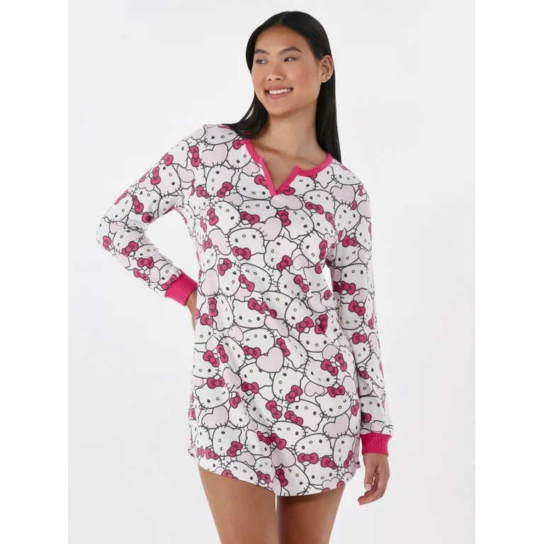 Hello Kitty Women's Valentine's Day Lounger, Sizes XS-3X - Walmart.com | Walmart (US)