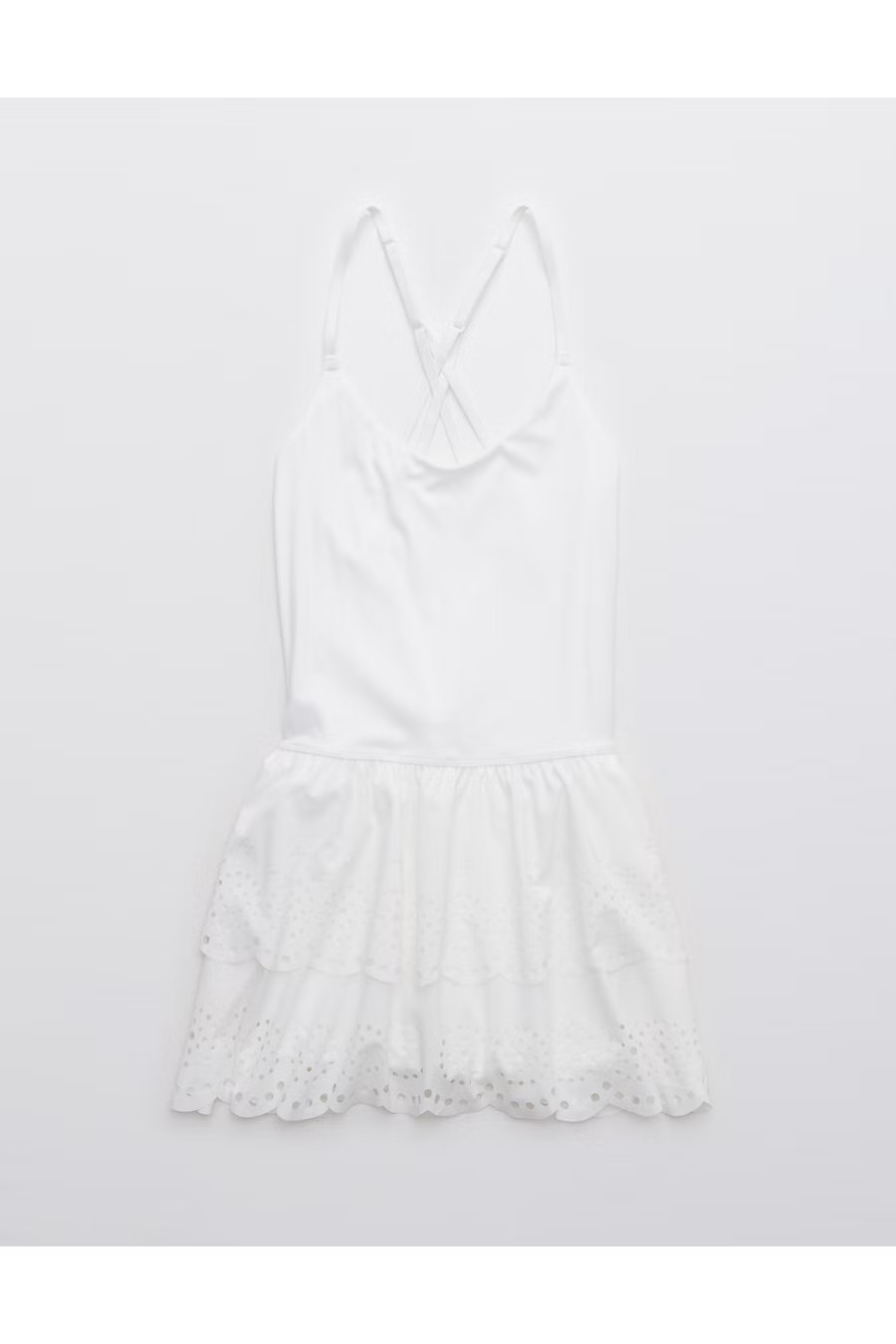 OFFLINE Real Me Eyelet Exercise Dress | American Eagle Outfitters (US & CA)