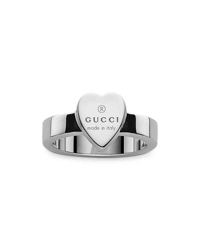 Sterling Silver Trademark Engraved Heart Ring | Bloomingdale's (US)