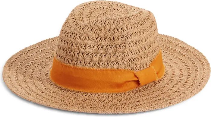 Treasure & Bond Textured Straw Hat | Nordstrom | Nordstrom