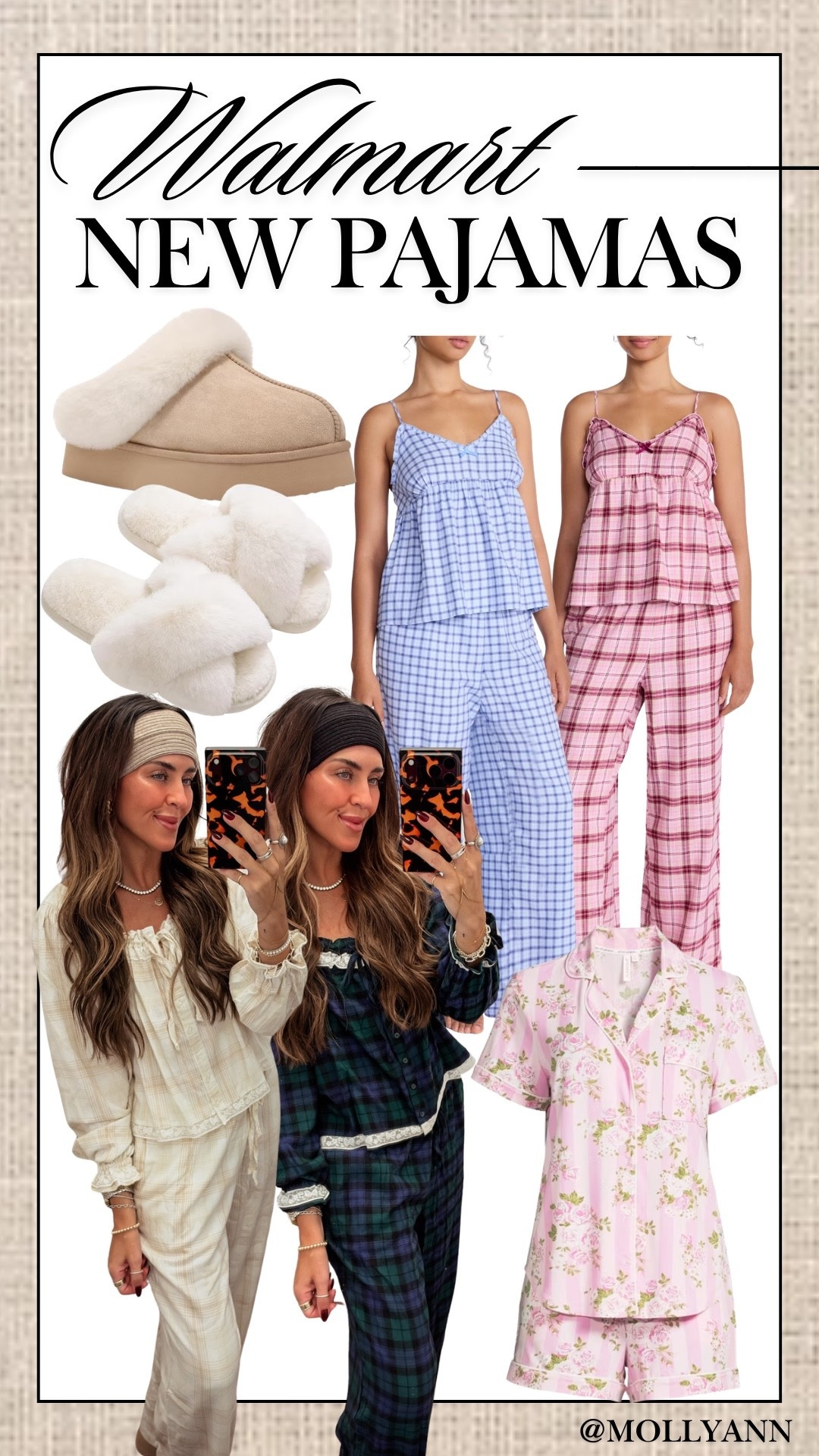 Walmart new joyspun pajamas! All sooo affordable and cozy