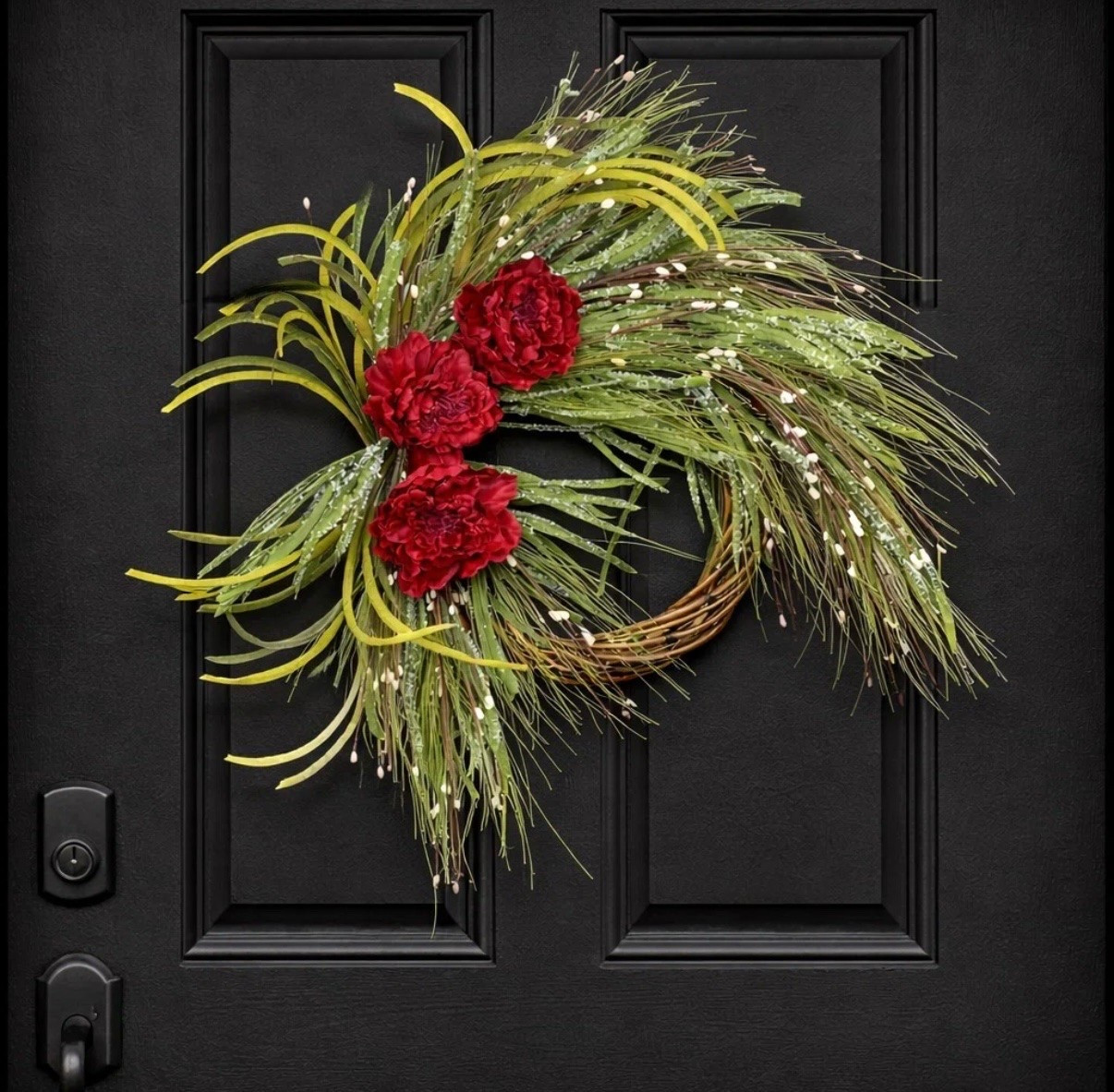 If you love a classic Christmas look with just the right amount of color, this one is SO pretty on the front door. The berries + peonies make it feel festive without being over the top.

Save this one now because I have a feeling it won’t stay in stock for long. 🤍🎄

#christmas #christmasdecor #wreath #wayfair @Wayfair

#LTKHome