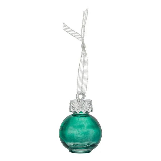 Holiday Time 2-Oz Glass Christmas Ornament Shot Glass, Green | Walmart (US)