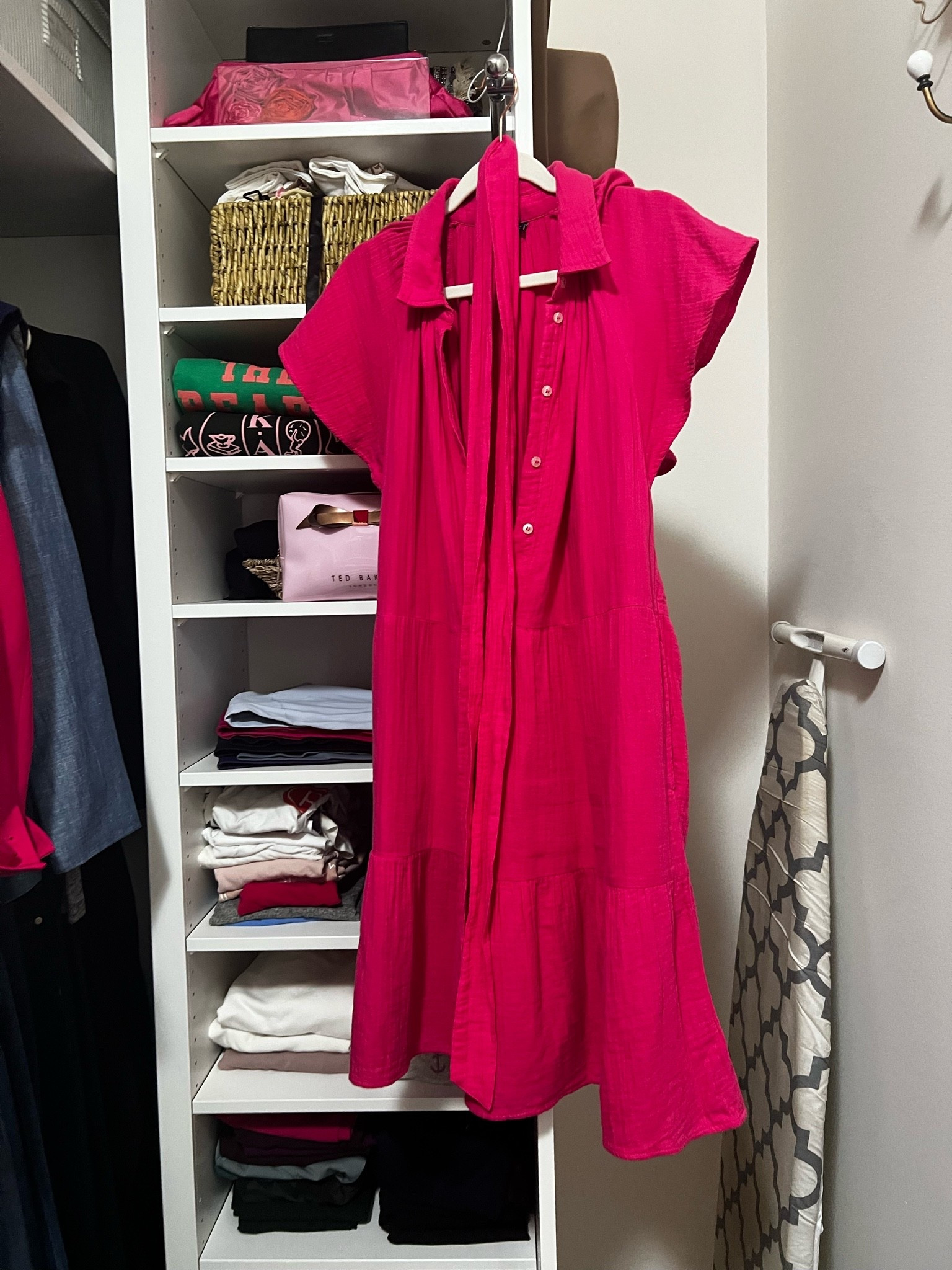 It’s gonna be a cotton poplin shirt dress for work tomorrow! What are you planning to wear?
