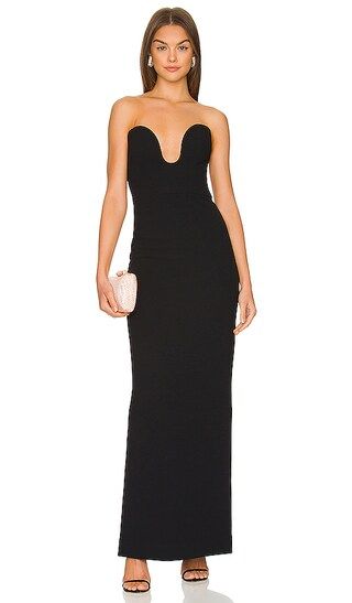 Audrey Maxi Dress in Black | Revolve Clothing (Global)