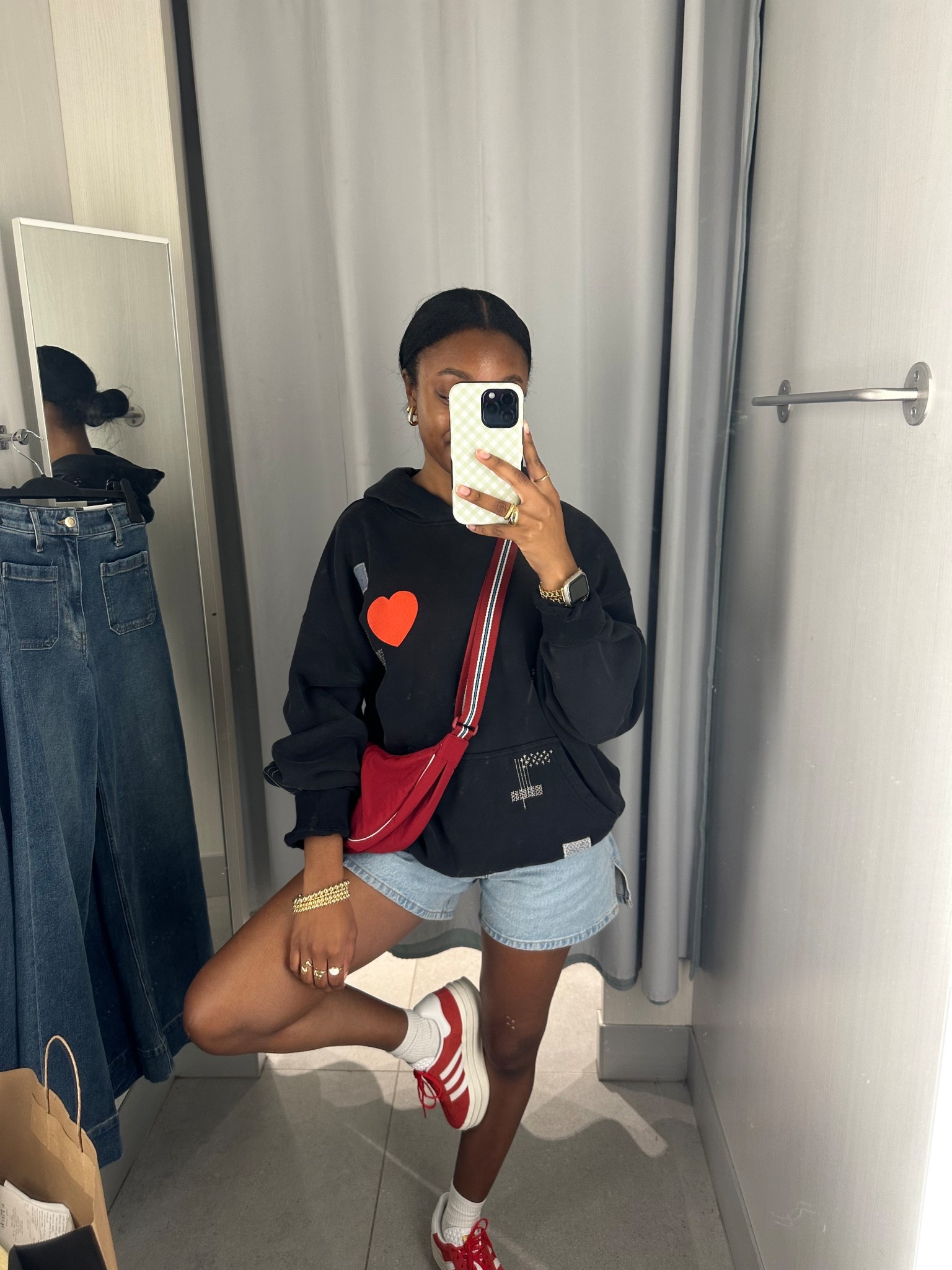 Comfy hoodie from Abercrombie, adidas gazelle 

#LTKStyleTip #LTKSeasonal #LTKShoeCrush