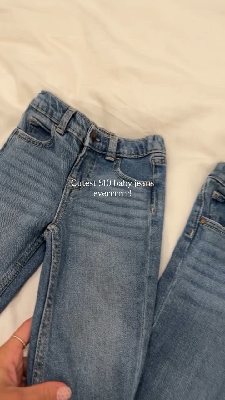 I got a 2 for Navy and the 12 months for Haven! The cutest $10 baby jeans everrr! @walmart #walmartpartner #walmartfashion

#LTKFindsUnder50 #LTKKids #LTKBaby