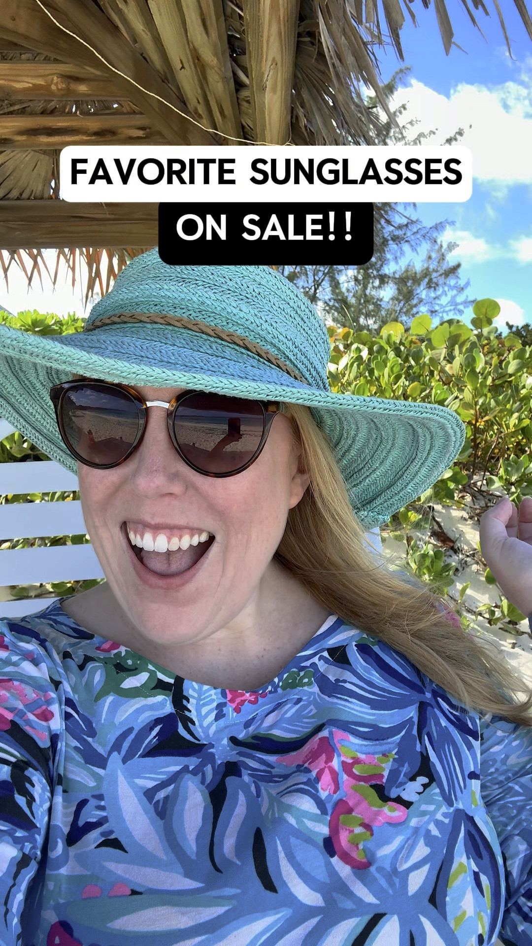 My favorite sunglasses are on sale! 

They are so inexpensive and so cute! Going to get a second pair myself in case I lose them!! 

50% OFF! 

Sunglasses | travel outfit | sale alert

#LTKSaleAlert #LTKWatchNow #LTKTravel