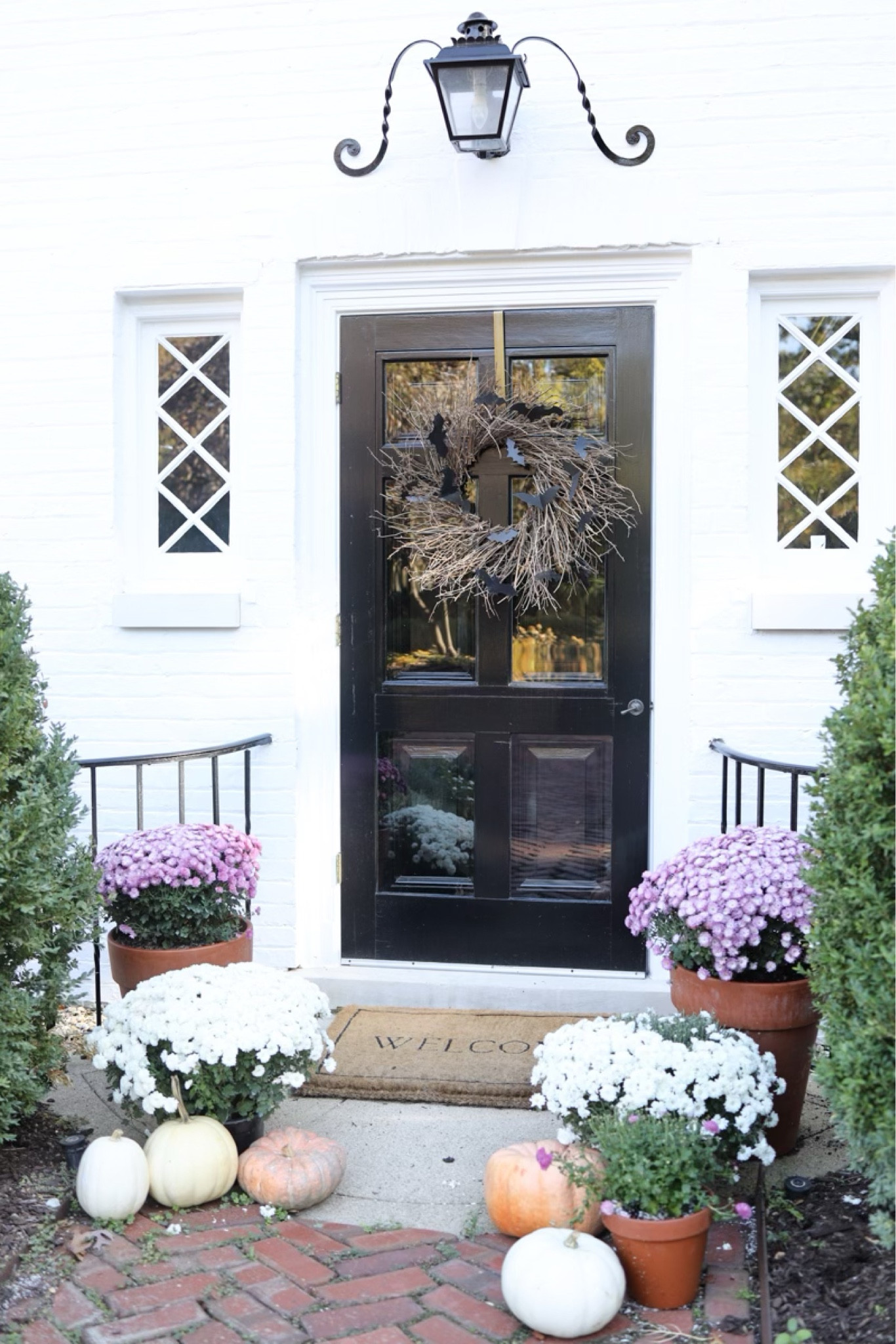 I really wanted to enhance our entry for fall, so I added some mums, a new doormat, and a seasonal wreath, and love how finished the space feels. Did you know Wayfair has everything you need to upgrade the outdoor areas of your home? @wayfair #wayfair #wayfairpartner

#LTKHome #LTKSeasonal