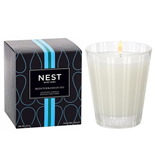 NEST Fragrances Mediterranean Fig Scented Classic Candle, 8 Ounce | Amazon (US)