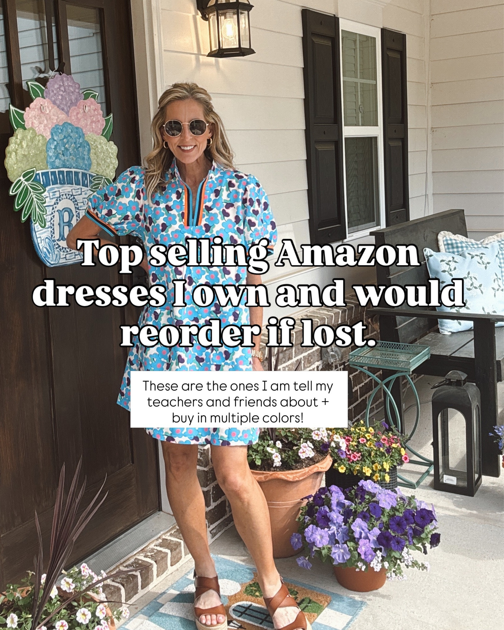 Top selling Amazon dresses I own + would reorder without thinking twice ... the ones I wear on repeat and tell my friends about!! Comment AMAZON for all links!

Amazon tops, Amazon fashion finds, Amazon best sellers, Amazon dresses for women, affordable fashion, everyday outfits, casual chic style, spring outfits, summer tops, workwear outfits, teacher outfits, classic style, elevated basics, dresses, summer dresses 

https://liketk.it/6dXVv