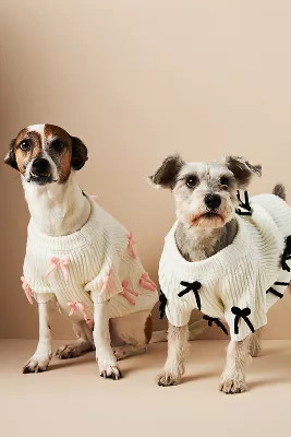 3D Motif Pet Sweater | Anthropologie (US)