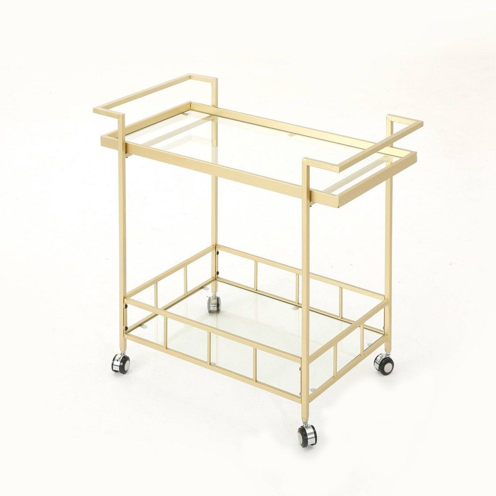 Ambrose Industrial Bar Cart - Christopher Knight Home | Target