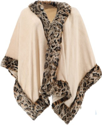 Patricia Altschul Faux Fur House Wrap Beige NEW 724-543 | eBay US