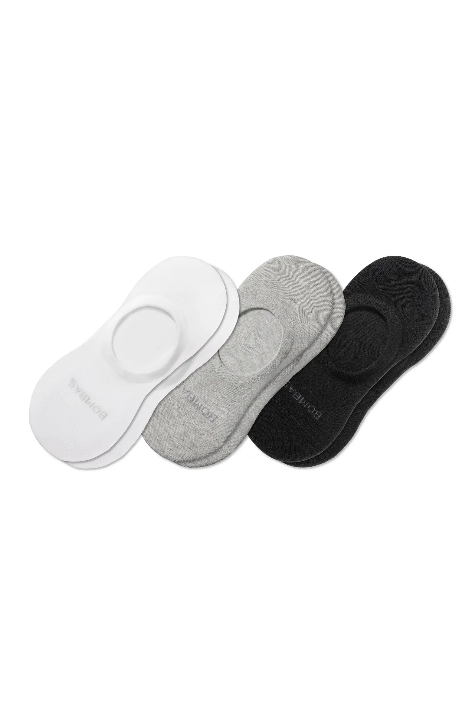 Assorted 3-Pack Lightweight No Show Socks | Nordstrom