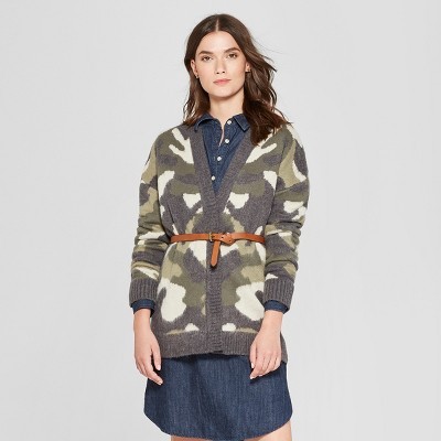 Women's Camo Open Cardigan - Universal Thread™ Camo | Target
