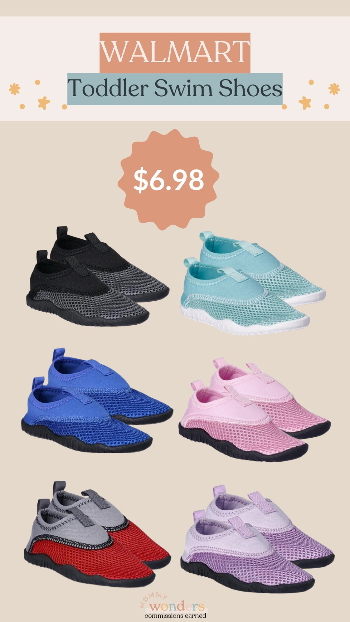 Toddler swim shoes for $6.98 at Walmart! Great for summer water play! 

#LTKkids #LTKSeasonal #LTKshoecrush