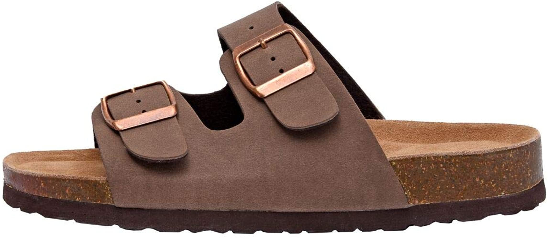 CUSHIONAIRE Women's Lane Cork Footbed Sandal with +Comfort | Amazon (US)