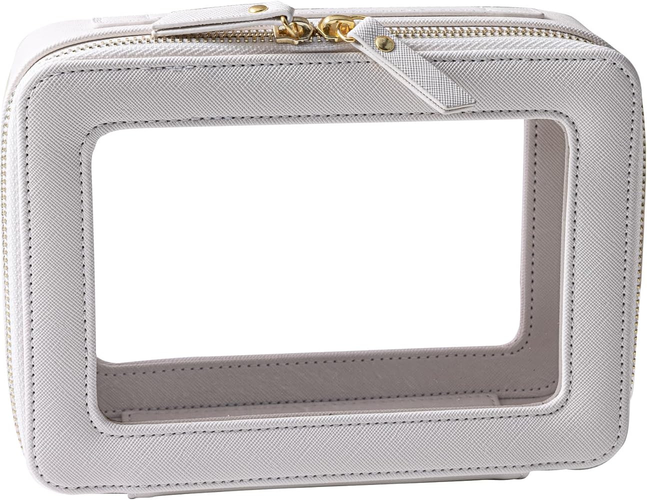 SANHECUN Toiletry bag waterproof cosmetic organizer with handle lagre opening for travelling | Amazon (US)