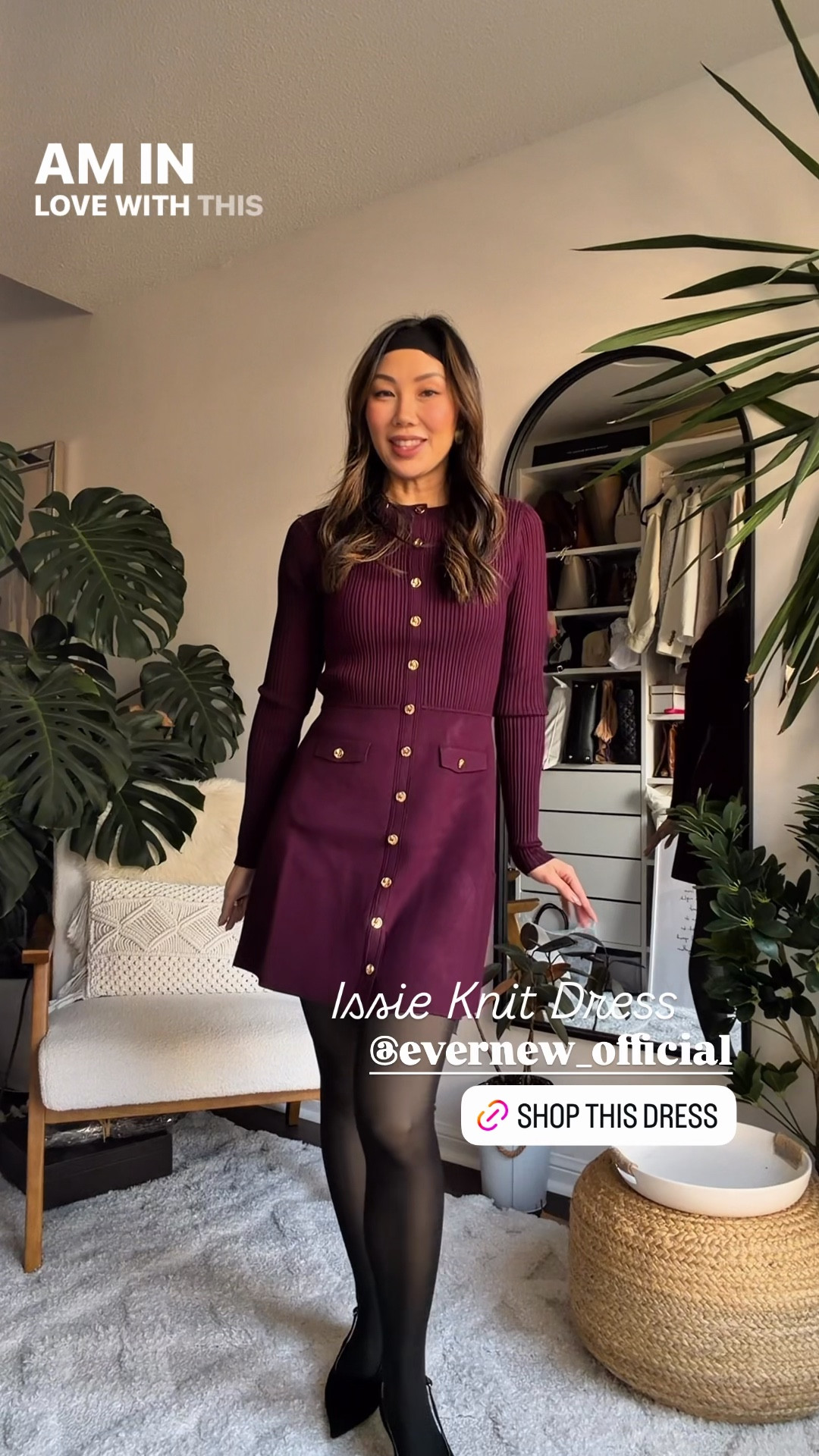 This berry knit dress from Ever New is such a timeless piece 🍷
The gold button detailing gives it an elevated, elegant touch — perfect for work, dinners, or holiday parties.
It’s soft, flattering, and comfortable enough to wear all day, yet polished enough for evening events.
Keywords: workwear dress, knit midi dress, holiday outfit ideas, elegant winter style, capsule wardrobe staples, office to evening look, classy outfits for women, timeless fall fashion.

#LTKSeasonal #LTKPetite #LTKHoliday