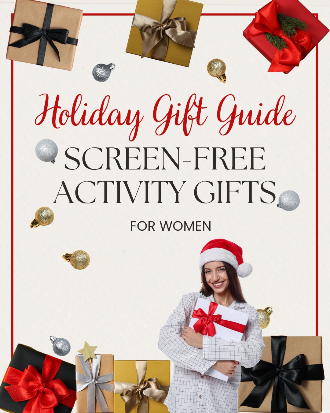 A collection of hands-on activity gifts for women, including creative kits, traditional crafts, practical tools, and ideas for beginning a new hobby. These are gifts meant to be opened and actually used. #LTKGiftGuide #LTKHoliday 

 #LTKSeasonal
