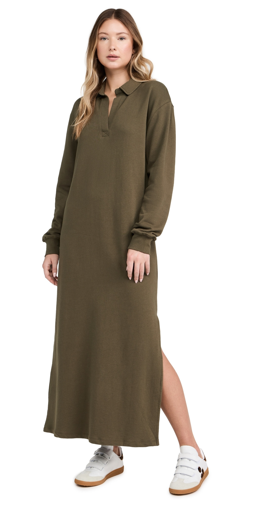 Z Supply Aspen Maxi Dress Grape Leaf M | Shopbop