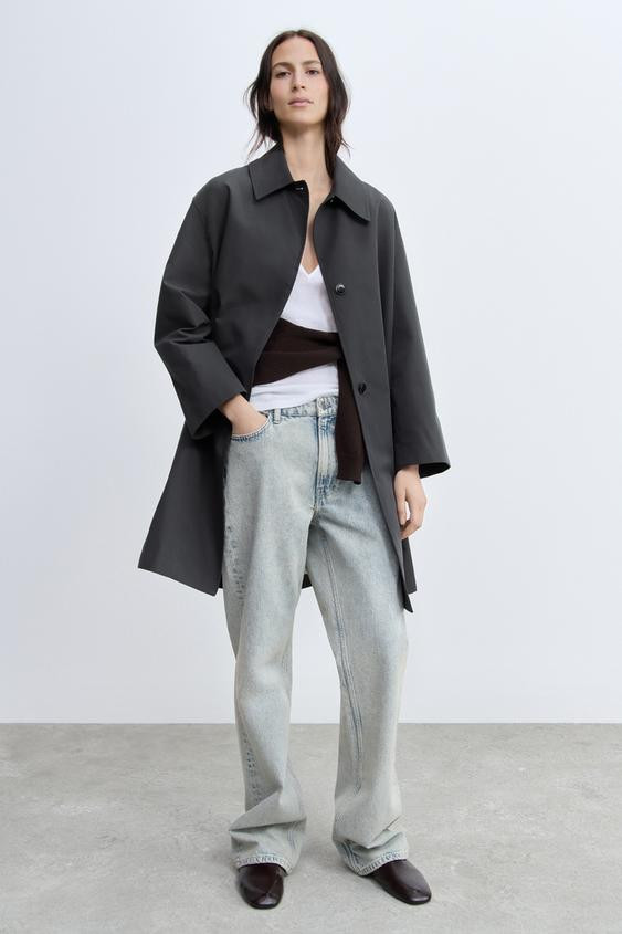 ZW COLLECTION MINIMALIST TRENCH | Zara US