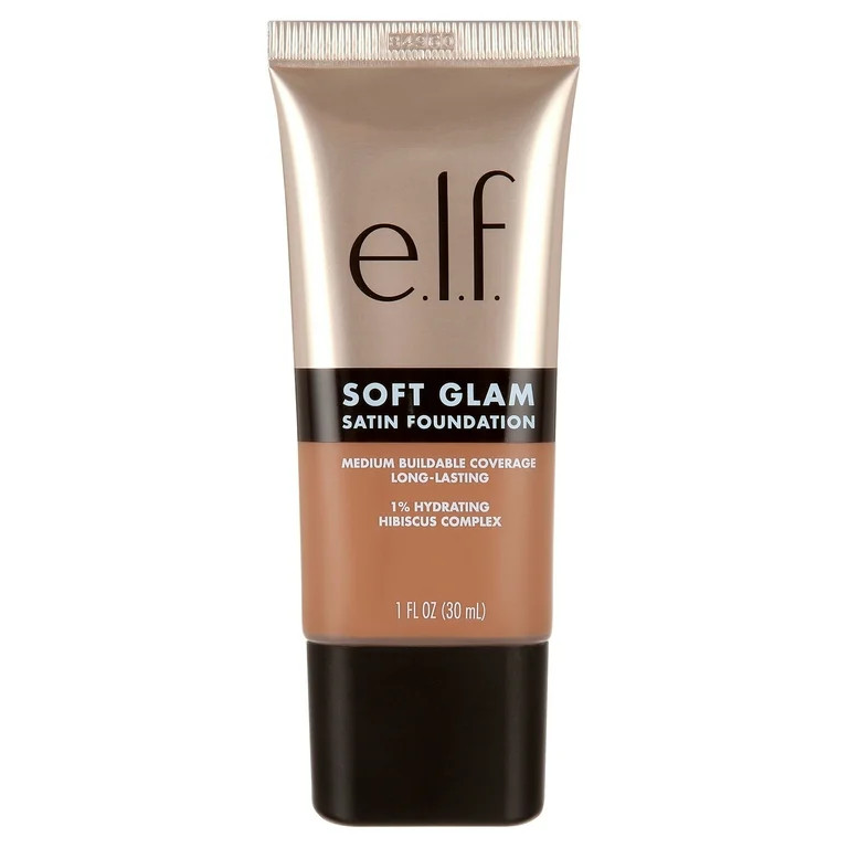 e.l.f. Soft Glam Satin Foundation, 51 Deep Cool, 1 fl oz | Walmart (US)