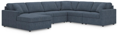 Modmax 6-Piece Modular Next-Gen Nuvella™ Performance Fabric Sectional with Chaise | Ashley Homestore