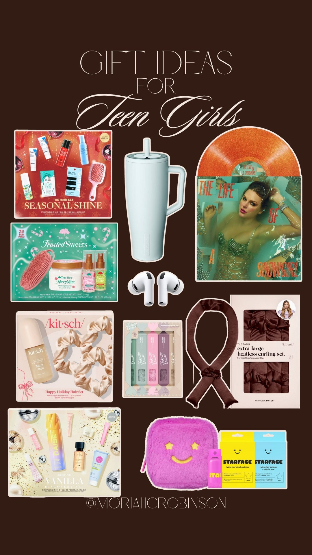 Gift guide for the teen girl!🎁

Gifts for her, gift guide, Christmas gift, target

#LTKGiftGuide #LTKHoliday #LTKFindsUnder50