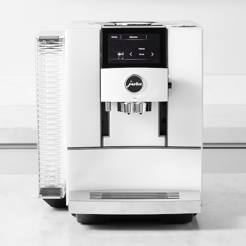 JURA Z10 Fully Automatic Espresso Machine, Diamond White | Williams-Sonoma