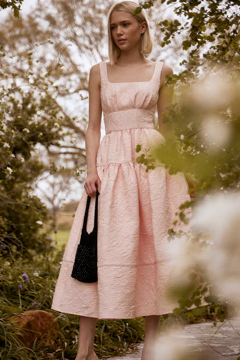 Mara Dress | Jacquard Dress | Hunter Bell | Hunter Bell