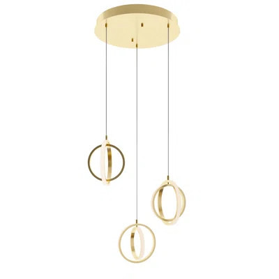 3 - Light Cluster Tiered LED Pendant | Wayfair North America