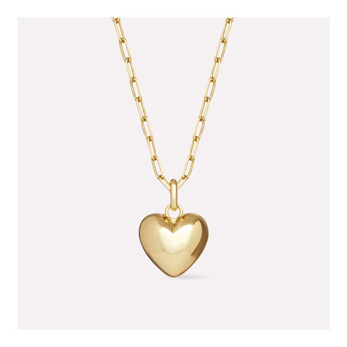 Ana Luisa - Puffed Heart Necklace  - Lev | Target