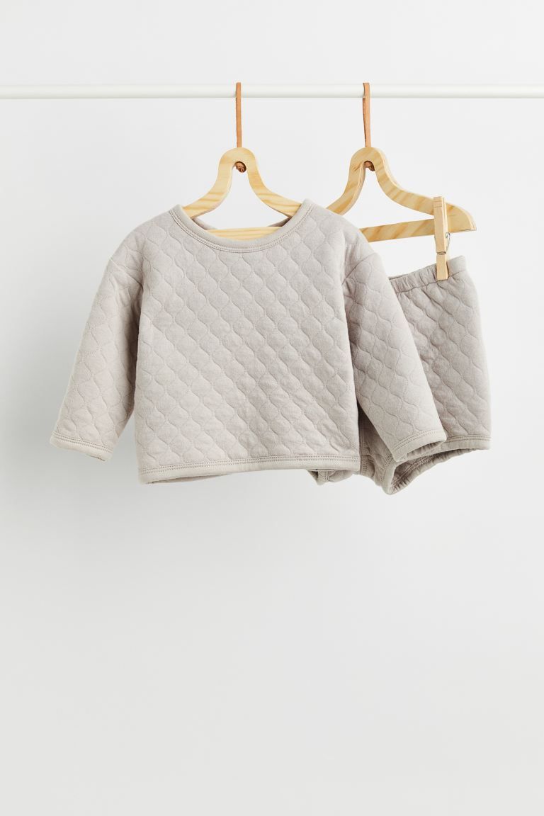2-piece Quilted Set | H&M (US)