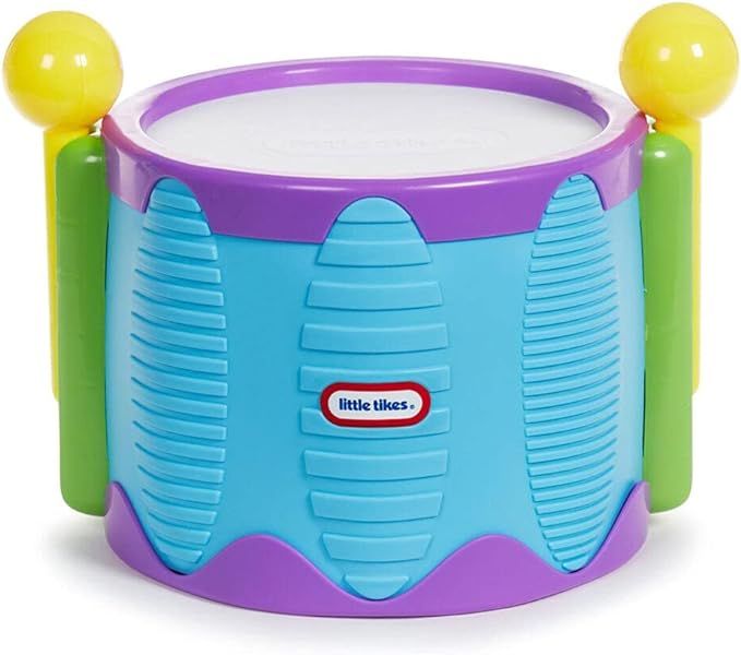 Little Tikes Tap-A-Tune Drum Baby Toy, Multi Color (643002), 9.25 L x 9.25 W x 6.30 H Inches | Amazon (US)
