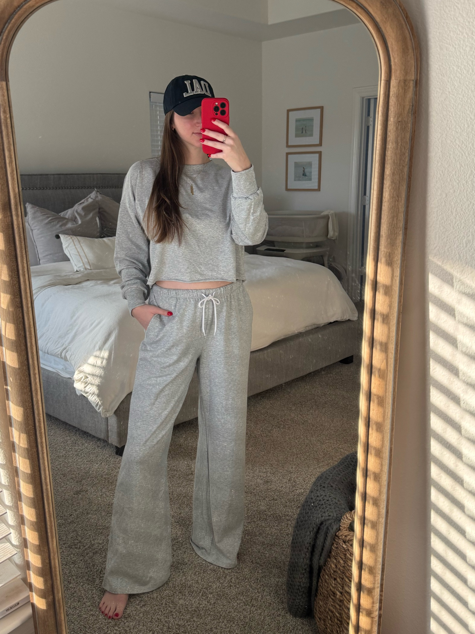 $25 Walmart set! Comes in 3 colors. Wearing a size small. 

#walmart #matchingset #loungewear #set #pants

#LTKFindsUnder50 #LTKActive #LTKStyleTip