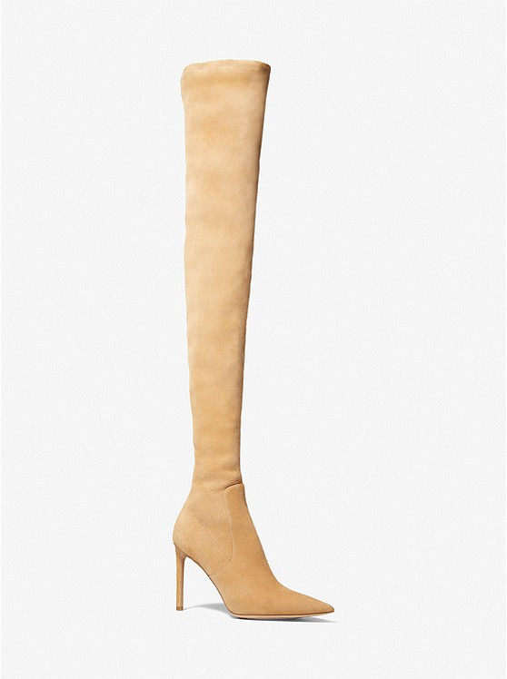 Elle Suede Boot | Michael Kors US