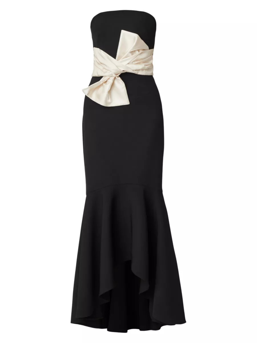 Smith Strapless Bow Mermaid Gown | Saks Fifth Avenue