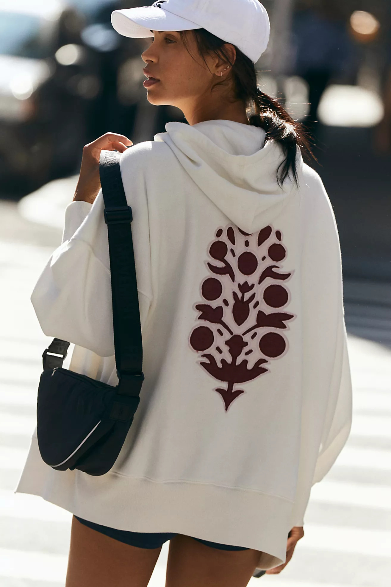 Sprint To The Finish Logo Hoodie | Free People (Global - UK&FR Excluded)