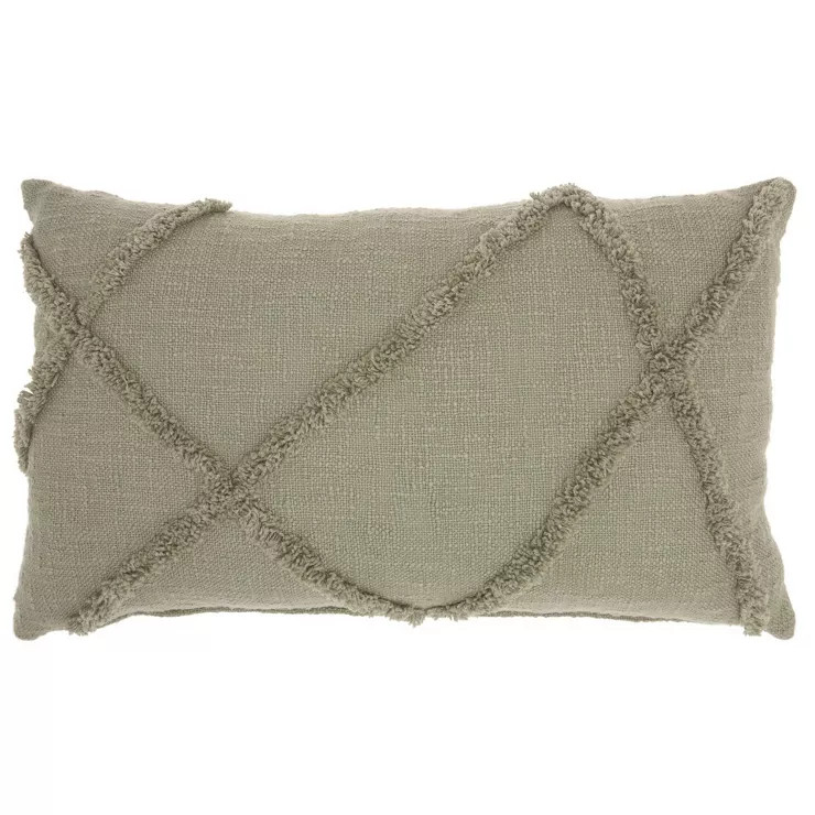 Distressed Diamond Throw Pillow - Mina Victory | Target