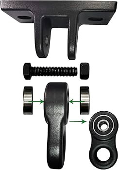 ABUSA Heavy Duty Black Swing Hangers Screws Bolts Included Over 5000 lb Capacity Playground Porch... | Amazon (US)
