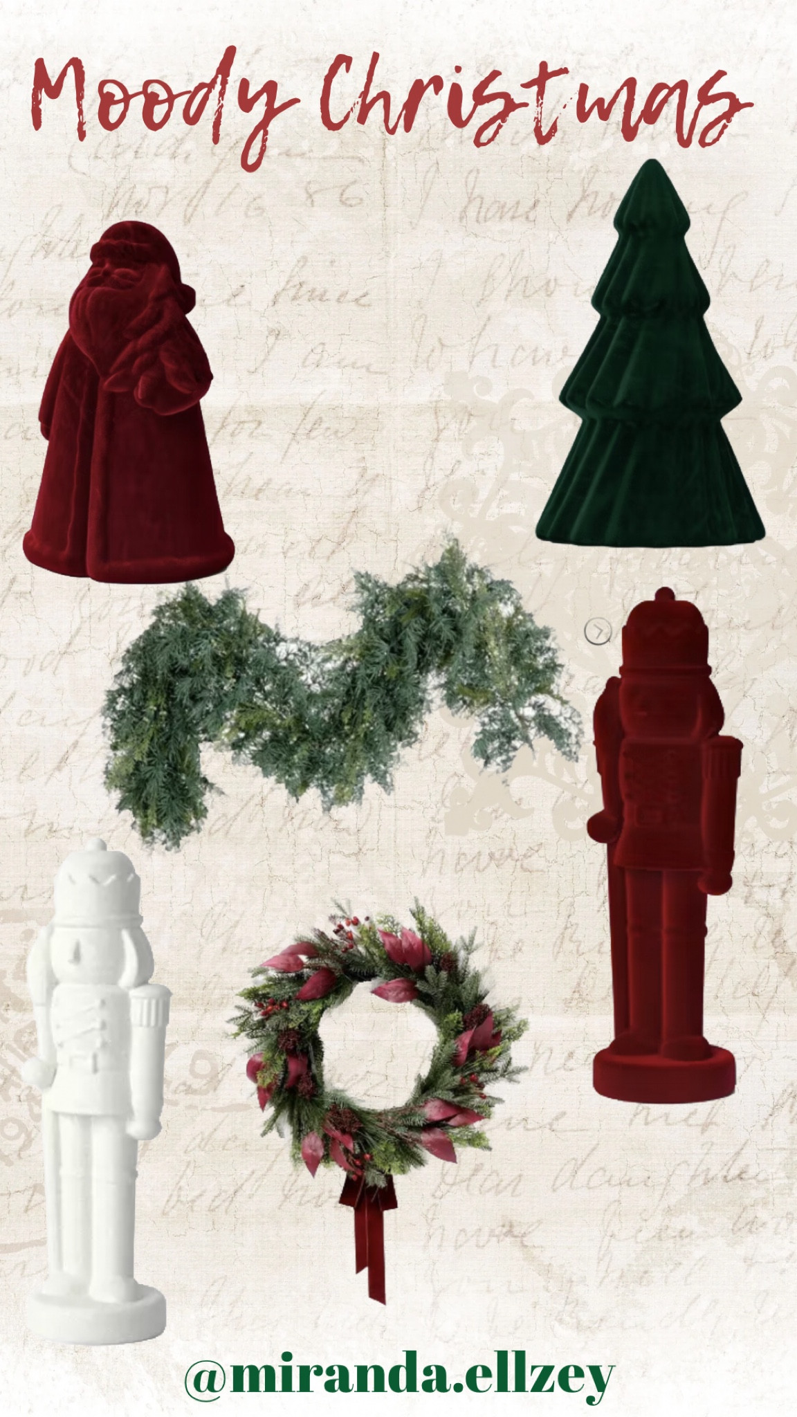 Moody Christmas decor

Seasonal decor, Christmas, nutcracker, Christmas tree, garland, Christmas garland, wreath, front door wreath, table decor