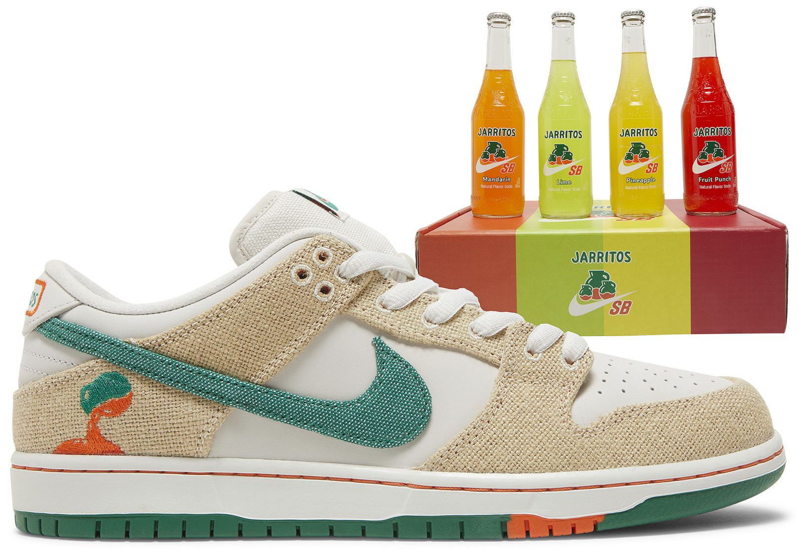 Buy Jarritos x Dunk Low SB Special Box Friends & Family - FD0860 001 SB FF | GOAT | GOAT
