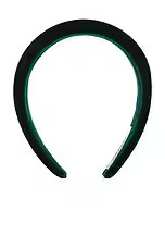Jennifer Behr Tori Headband in Emerald from Revolve.com | Revolve Clothing (Global)