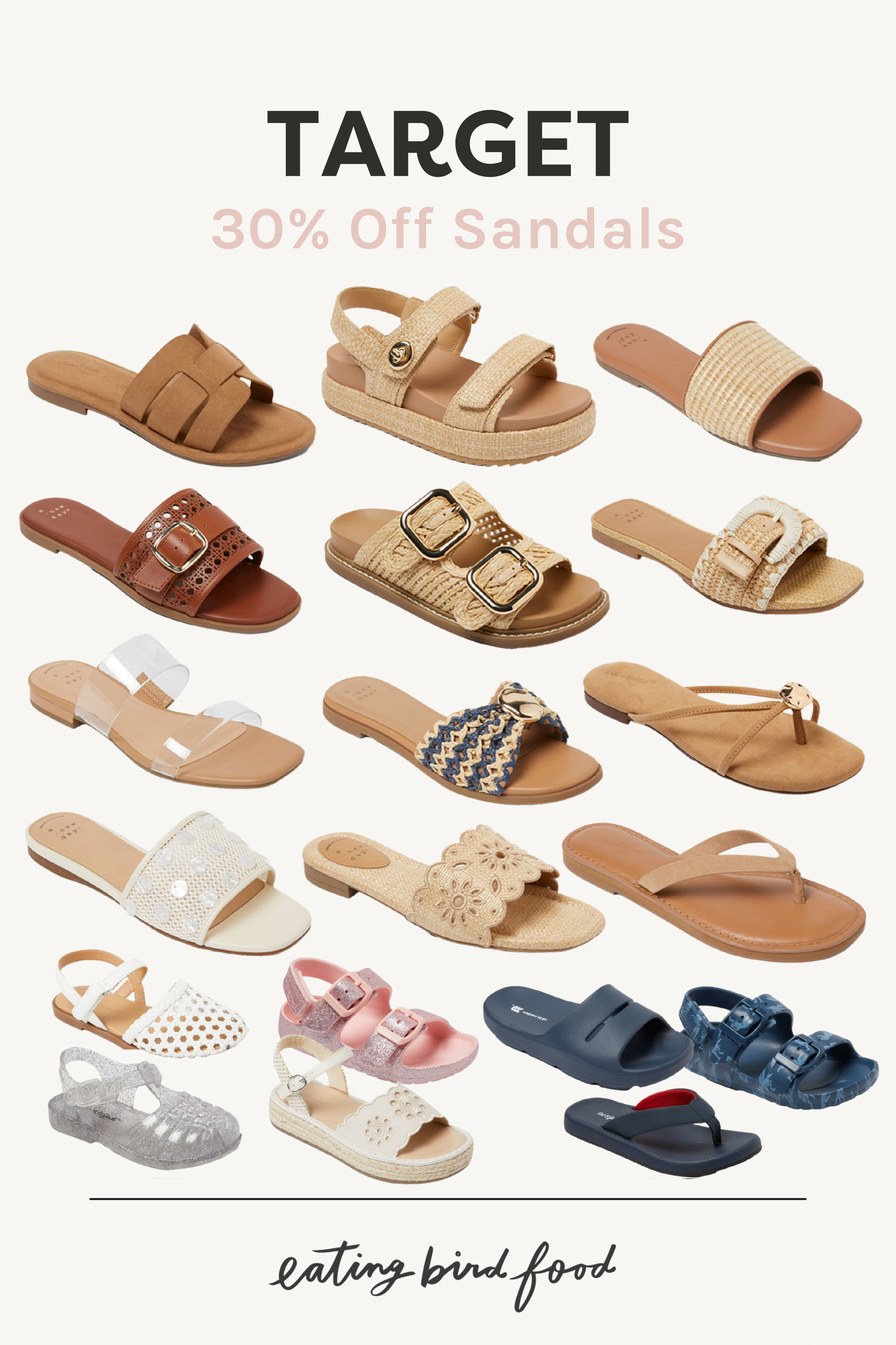 Target 30% Off Sandals | Target Sale | Target Sandal Sale  

 #LTKootd #LTKSeasonal #LTKSaleAlert