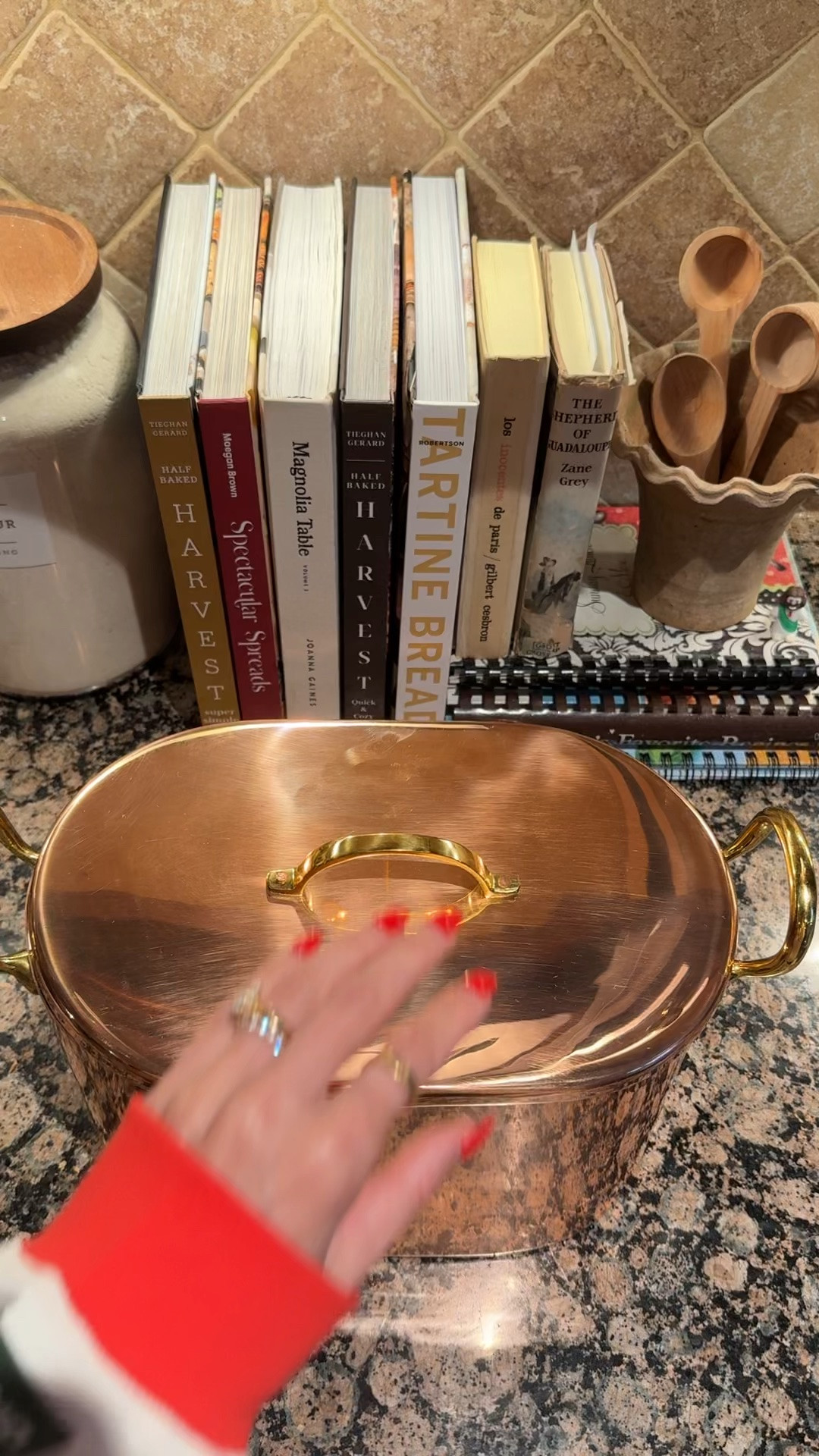 Copper bread tin is from cottage home. Linked a similar one

#LTKHome #LTKSeasonal #LTKmomlife
