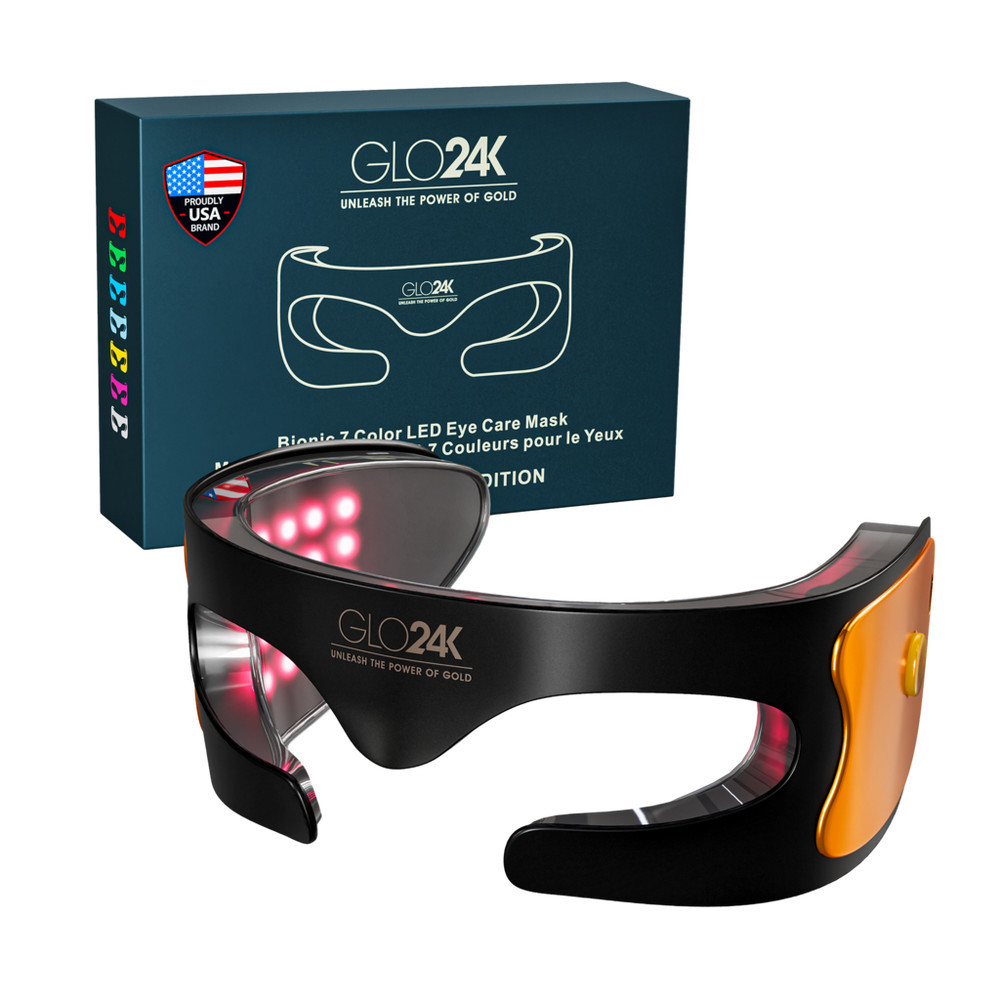 Glo24k Bionic 7 Color LED Eye Care Mask | Ulta