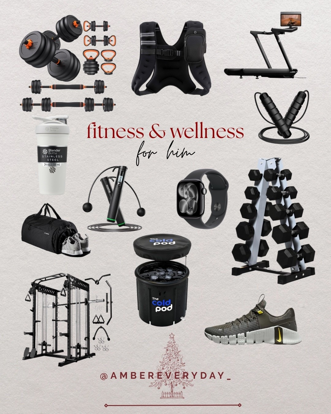 Gift guide for men - gift guide for him - fitness and wellness gift ideas 

#LTKHoliday #LTKGiftGuide #LTKMens